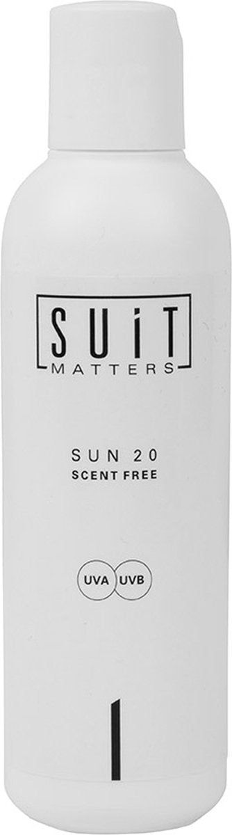 SUIT Matters - Natuurlijke Zonnebrand SUN20 ONGEPARFUMEERD - 100ml