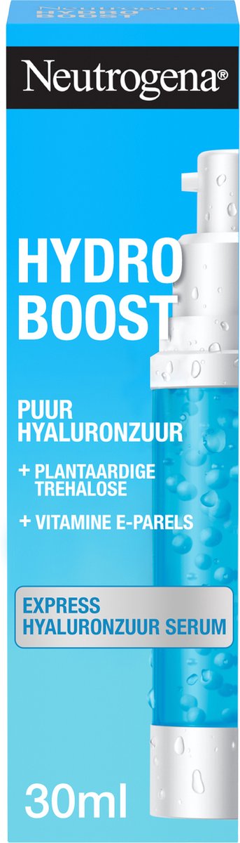 Neutrogena Hydro Boost Aqua Pearl Serum, met hyaluronzuur en vitamine E parels, voor de vermoeide huid, 1 x 30 ml