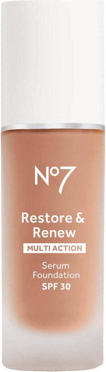 No7 Restore & Renew Serum Foundation SPF30 Wheat