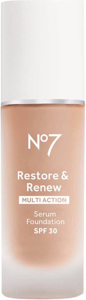 No7 Restore & Renew Serum Foundation SPF30 Cool Vanilla