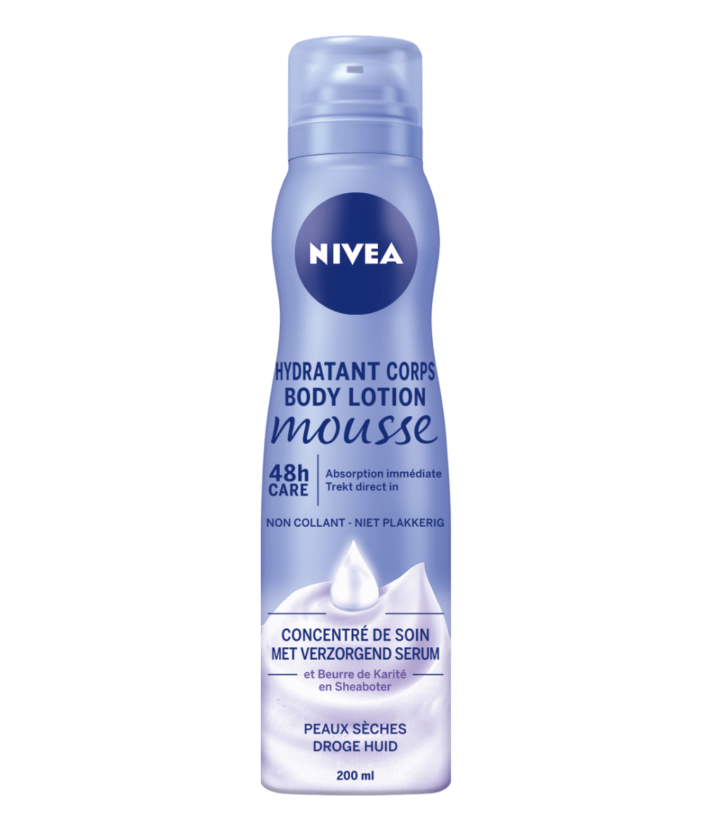 Zijdezachte Body Lotion Mousse