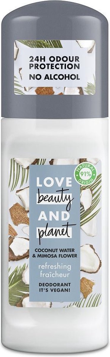 Love Beauty And Planet - Refreshing Deodorant Deodorant In Bullet Coconut Water & Mimosa