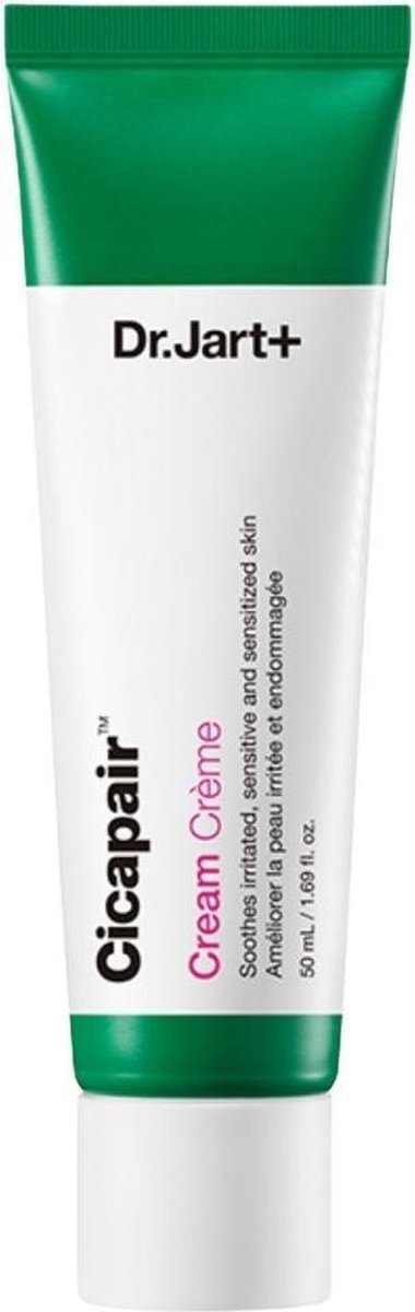 Dr.Jart+ Cicapair Cream 50 ml. Centella-infused calming, soothing and repairing cream, perfect for Inflamed skin.
