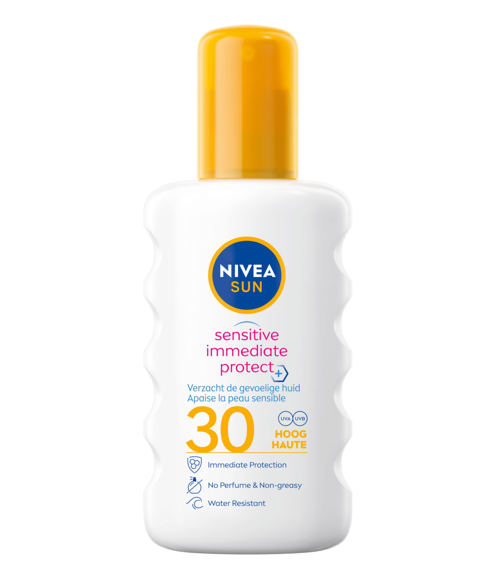 NIVEA SUN Sensitive Immediate Protect Zonnespray SPF30 200ml