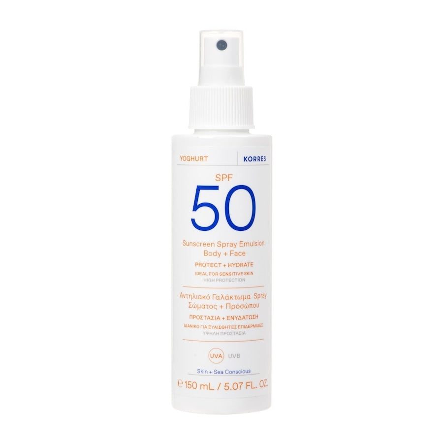 KORRES YOGHURT Yoghurt Sunscreen Spray Emulsion Face & Body SPF50