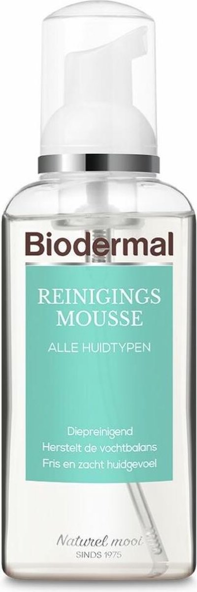Biodermal Reinigingsmousse - Gezichtsreiniging - Reinigt en hydrateert - 150 ml