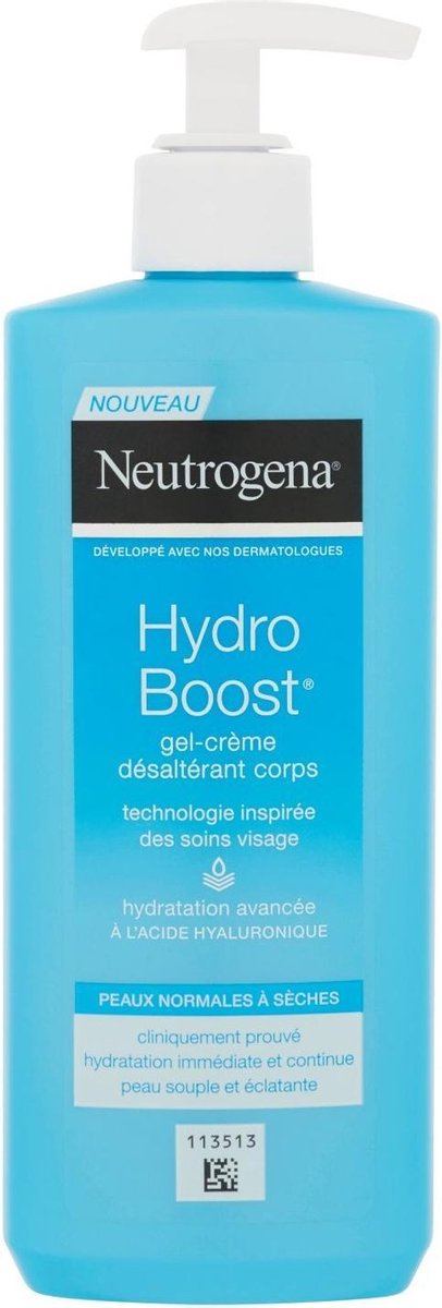 NEUTROGENA HYDRO BOOST GEL-CREME DESALTERANT CORPS 250ML
