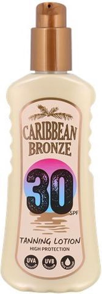 Caribbean Bronze tanning lotion zonnebrand-SPF 30 | 200 ml