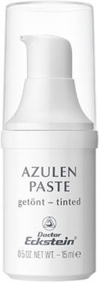 Dr. Ecksein Azulen Paste getint unisex camouflerende pasta om puistjes en onzuiverheden te camoufleren 15 ml