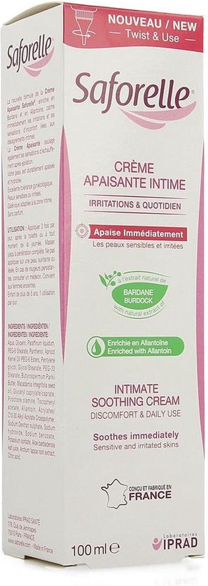 Saforelle Creme Verzachtend 100ml
