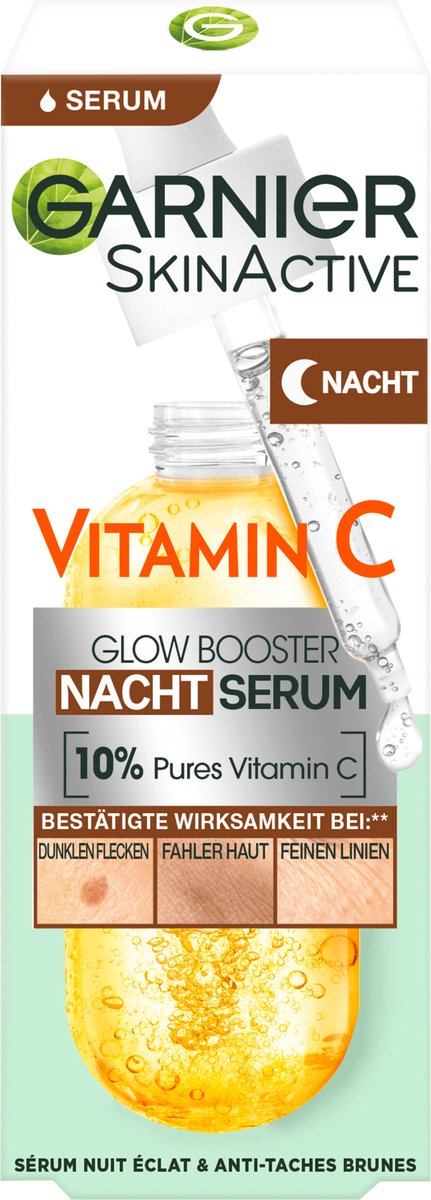 Garnier Skin Active Nacht Serum Vitamine C, 30 ml
