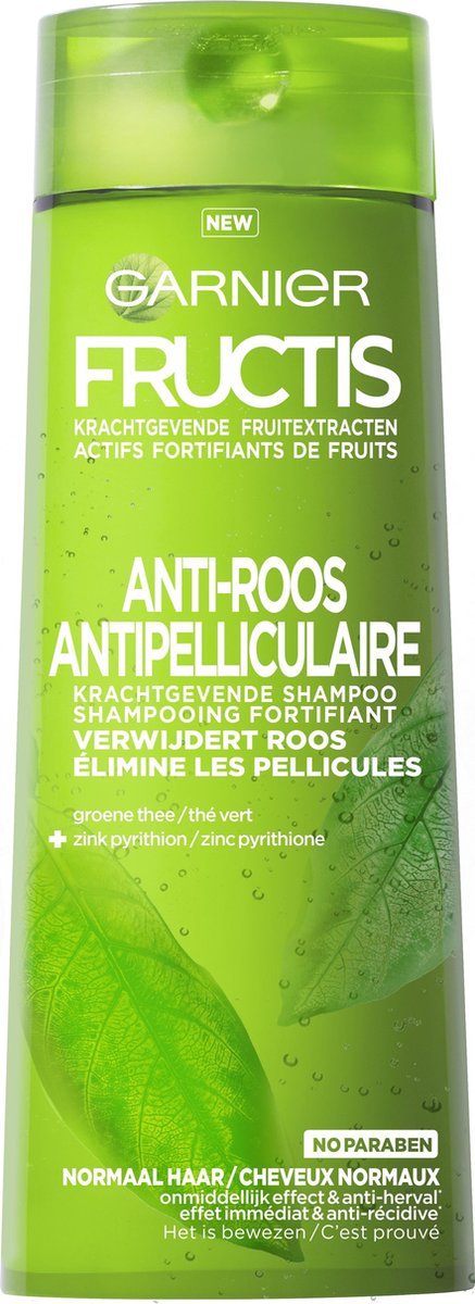 Garnier Fructis Anti-Roos Shampoo - 250 ml - Normaal haar