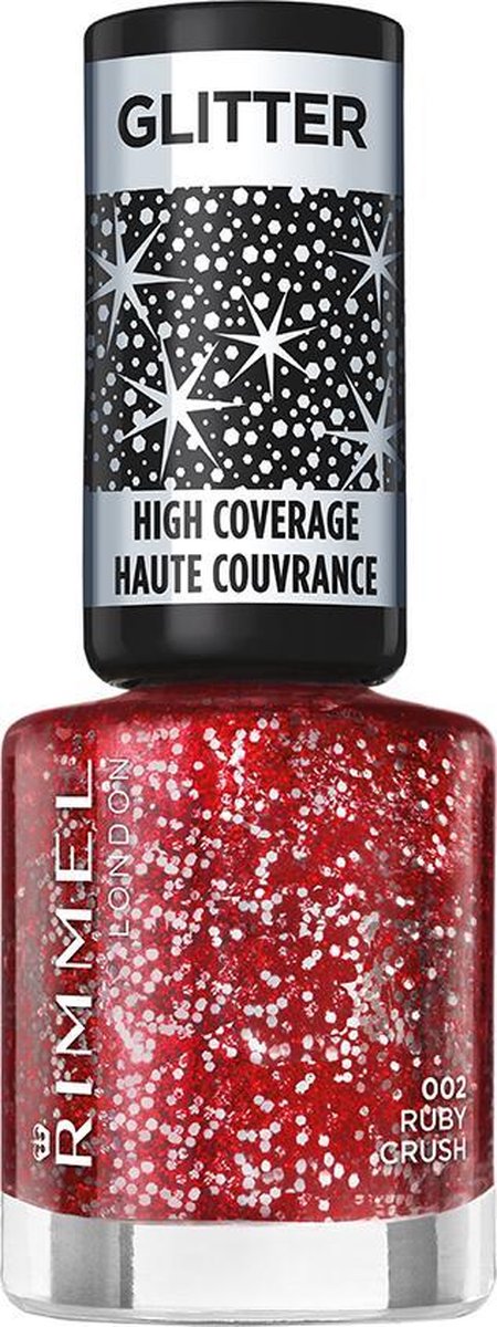 Rimmel London Glitter Low Coverage Nagellak - 019 Disco Diva
