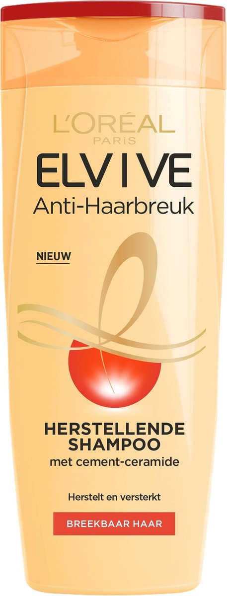 Duo pack-2 x -L’Oréal Paris Elvive Anti Haarbreuk Shampoo - 250 ml-3600523609680
