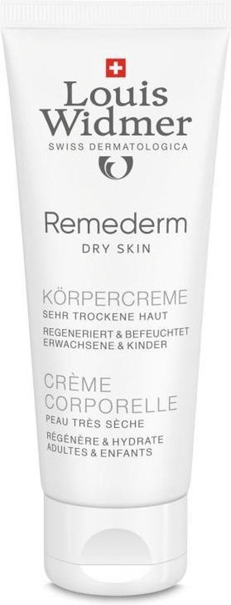 Louis Widmer Remederm Crème Fluide - Zonder Parfum Bodycrème 200 ml