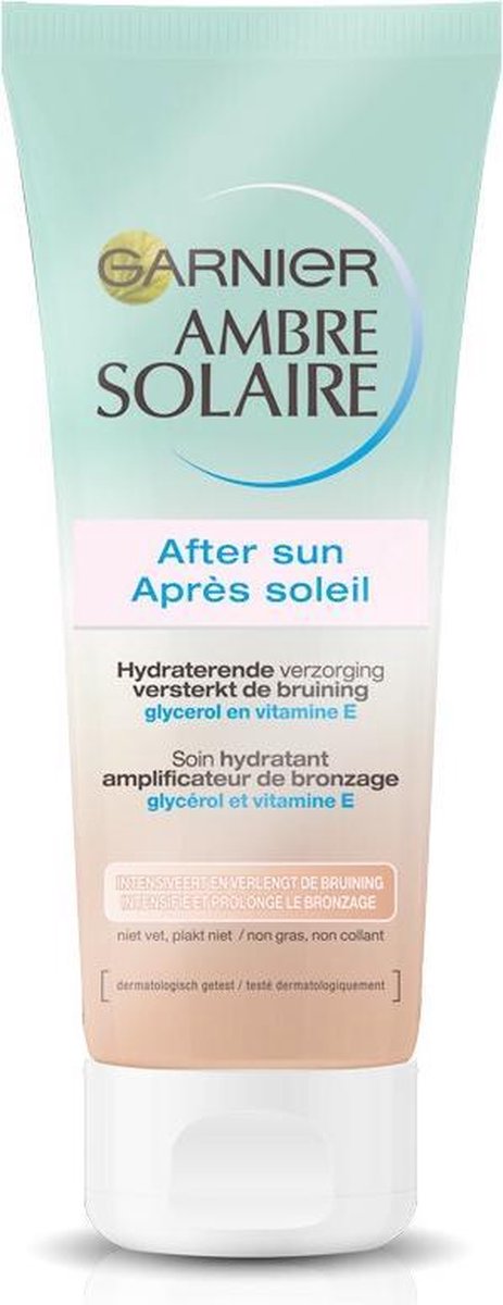 Garnier Ambre Solaire Aftersun - 200 ml - Gezicht & Lichaam