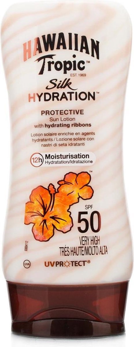 Hawaiian Tropic SPF50 zonnebrandlotion Lichaam 180 ml