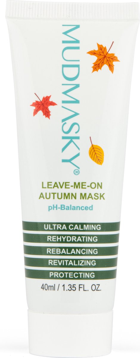 MUDMASKY® - Leave me on Autumn Facial Mask - GEL MOISTURISER - Hydraterende Winter dagcrème - Mudmasky Leave-Me-On Autumn - Gezichtscreme - Gezichtsverzorging