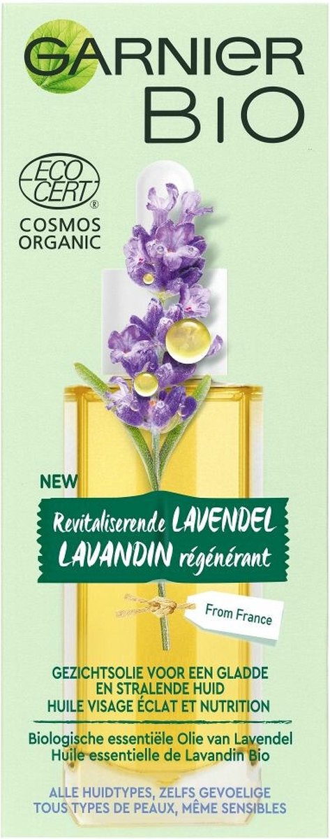 Garnier Bio Anti-Age Lavendel Gezichtsolie Serum - 30 ml - Alle huidtypes