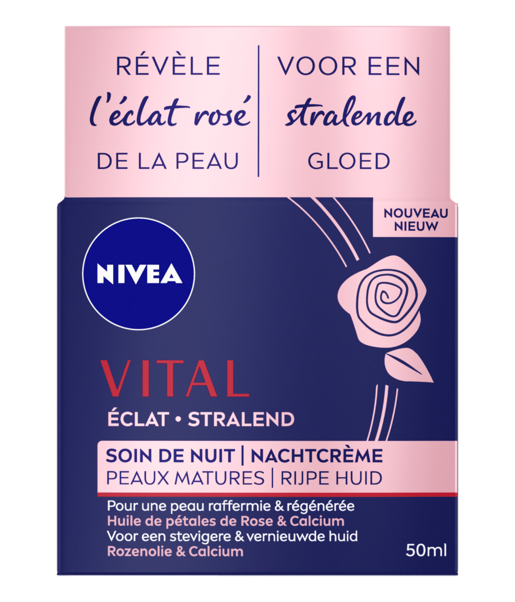 NIVEA Vital Stralende Nachtcrème 50ml