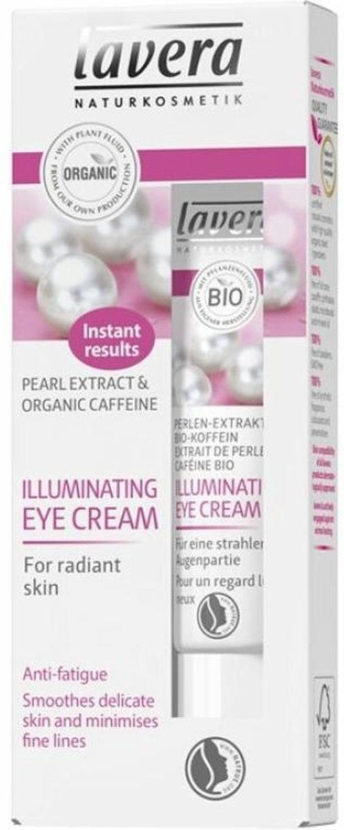 LAVERA ILLUMINATING EYE CREAM pearl extract 15ml