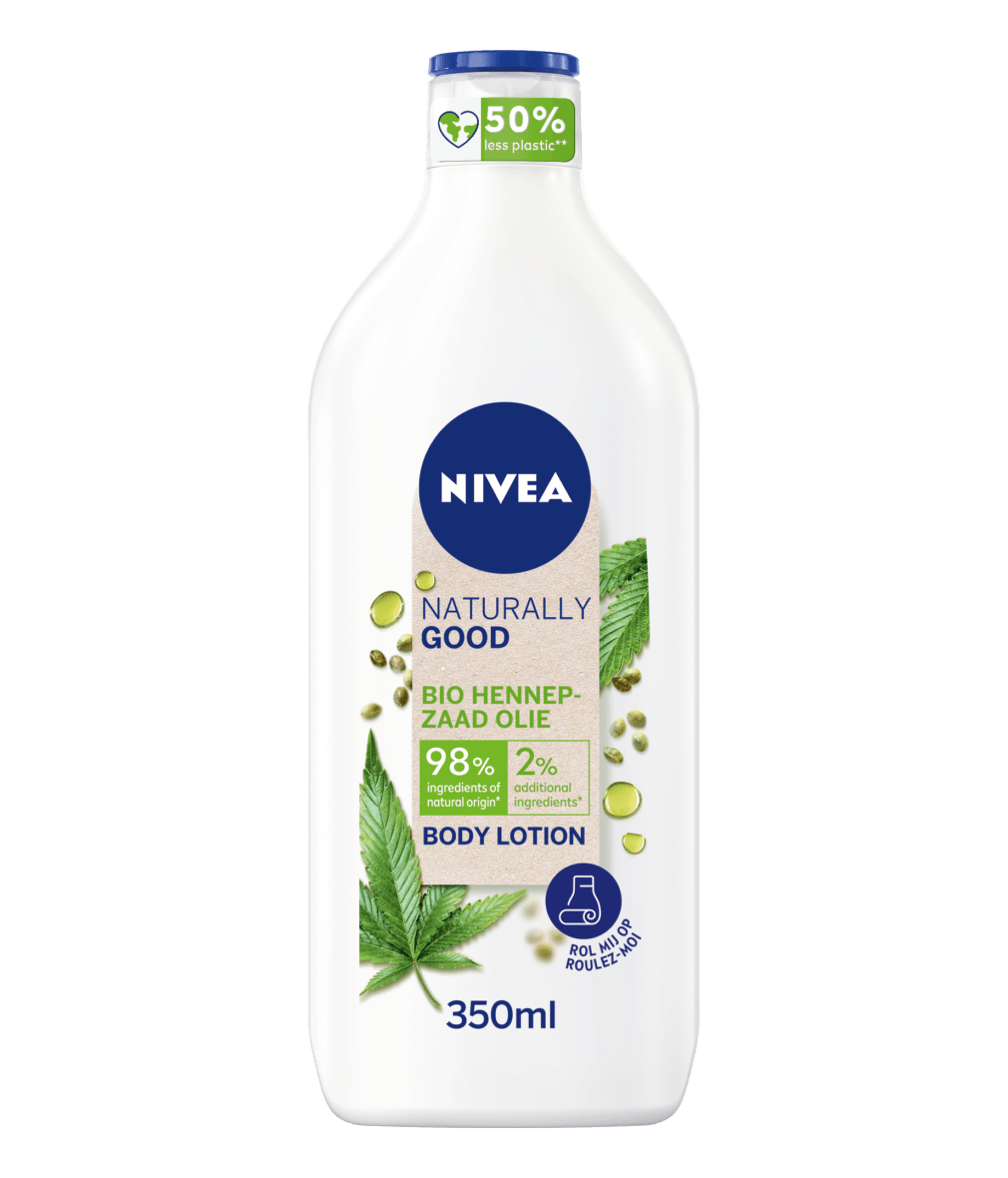 NIVEA Naturally Good Bio Hennepzaadolie Body Lotion 350ml