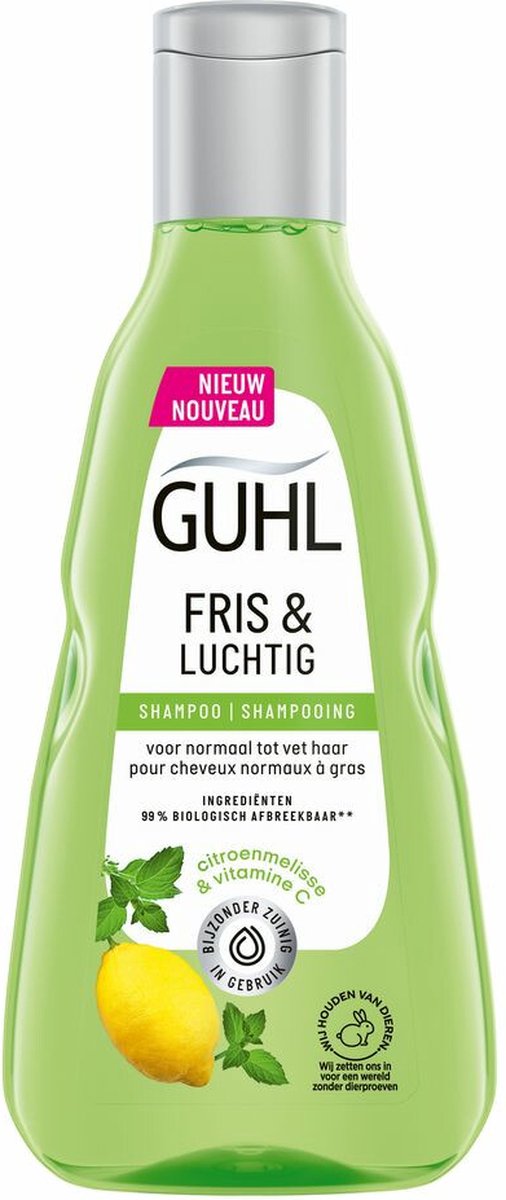 Guhl Shampoo Fris & Luchtig 250 ml