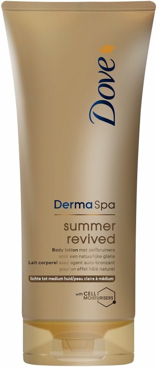 Dove DermaSpa Summer Revived Fair - 200 ml - Bodylotion