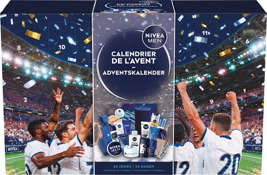 NIVEA MEN Adventskalender 2026 24 dagen - Giftset - Aftelkalender