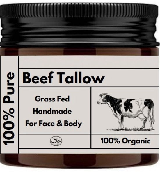 Beef Tallow - 100% PUUR Whipped Tallow Balm