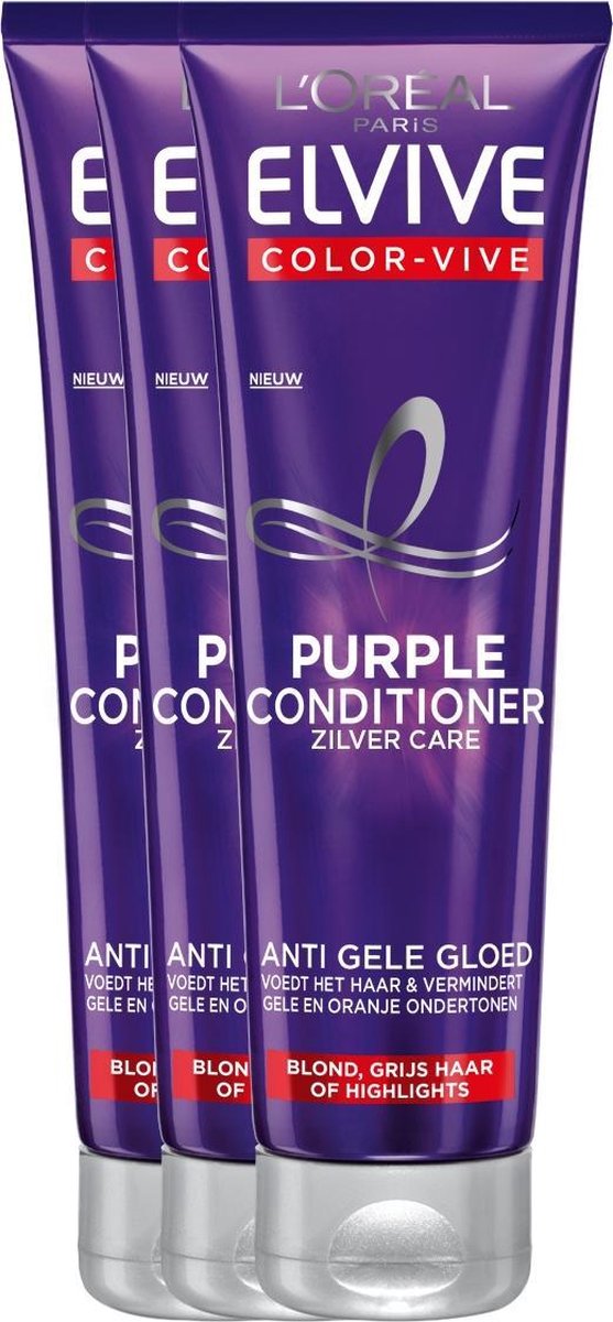 L'Oréal Paris Elvive Color Vive Purple Conditioner - 150 ml