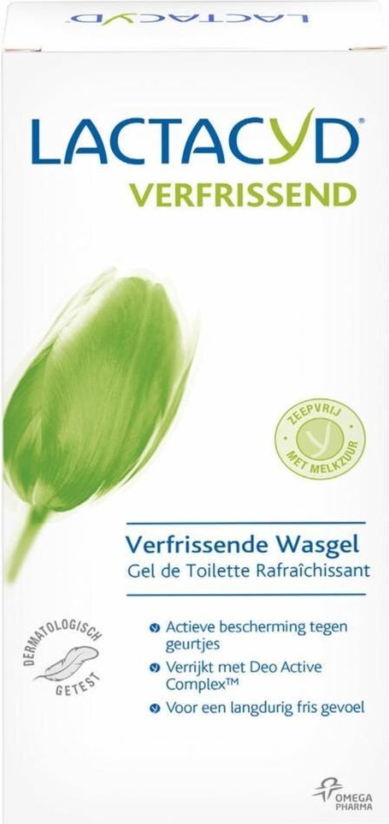 Lactacyd DUO verfrissende wasgel - 2 x 200ml - intieme hygiëne - Intiemverzorging