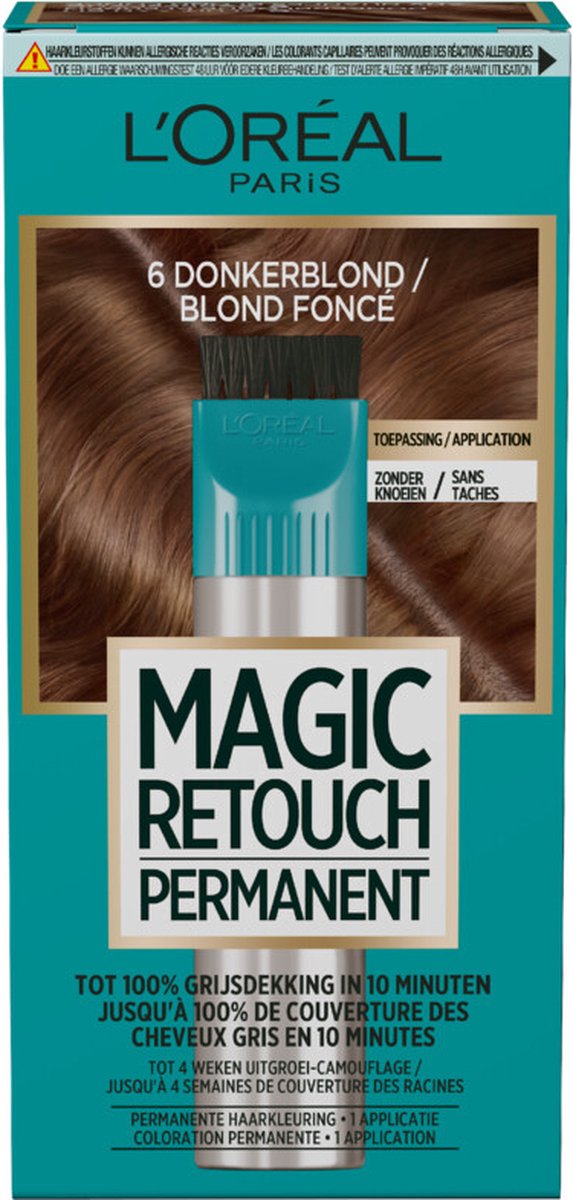 L’Oréal Paris Magic Retouch Permanent 3 - Donkerbruin - Permanente haarkleuringL’Oréal Paris