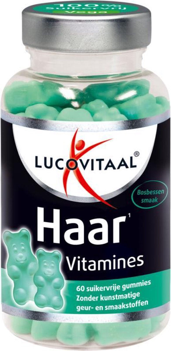 Lucovitaal Hair Vitamines Gummies Suikervrij