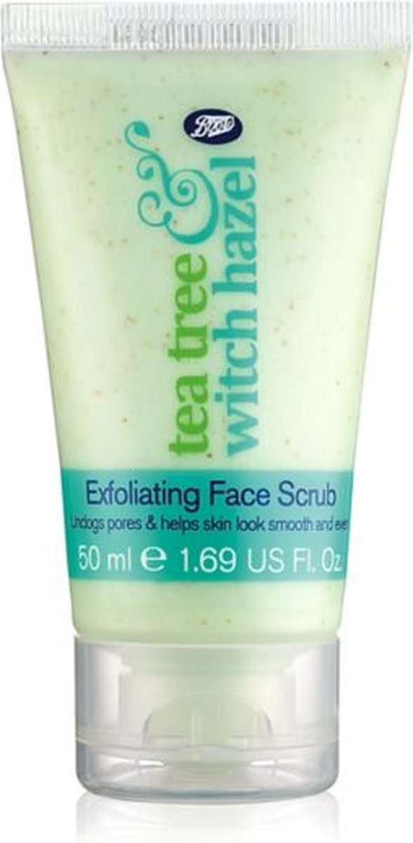 Boots Tea Tree & Witch Hazel Exfoliating Face Scrub