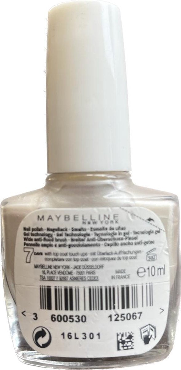 Maybelline Forever Strong Super Stay 7 Days Gel Nail Colour Eternal Snow #31