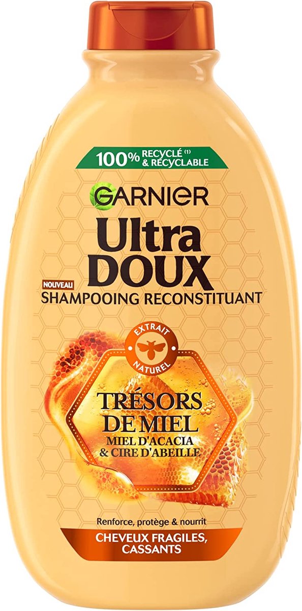 Ultra Doux Honey Treasures Reconstructieshampoo - Honey Treasures - 400 ml X 4 STUKS