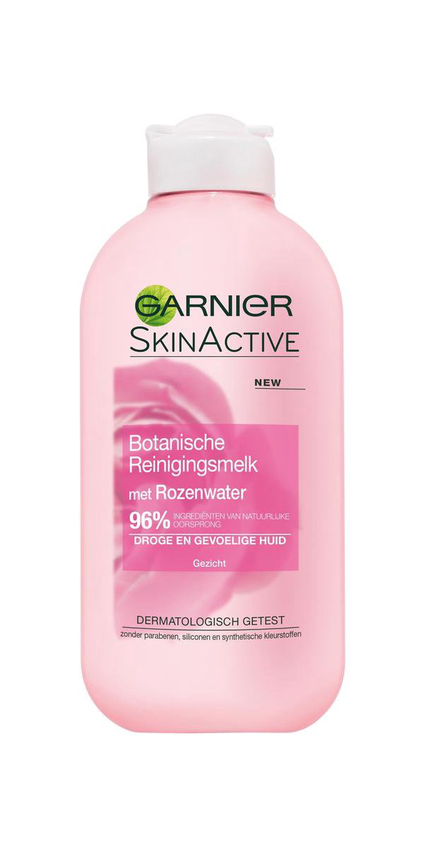 Garnier Skinactive Face Skin Naturals Essentials Droge Huid - 200ml - Reinigingsmelk