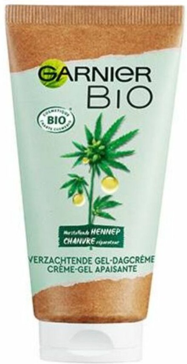 Garnier Bio Verzachtende Hennep Gel Dagcrème - 50 ml