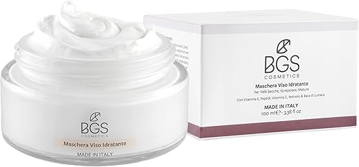 Intensive Moisturising Face Mask with Snail Slime, Vitamin E, Hyaluronic Acid
