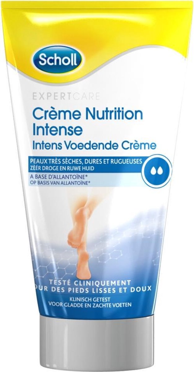 Scholl Voetcrème - Intense Voedende Intens Crème - Zeer Droge Huid - 150 ml