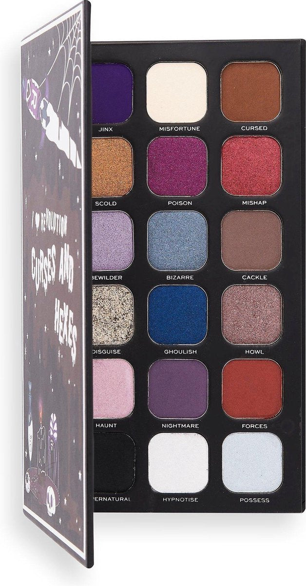 Makeup Revolution Oogschaduw Palette - Curses And Hexes