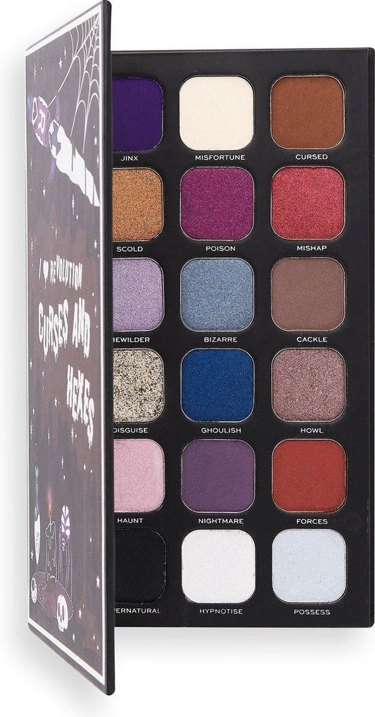 Makeup Revolution Oogschaduw Palette - Curses And Hexes
