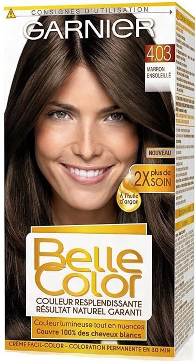GARNIER Coloring Belle Color - N ° 4.03 - Sunny Brown