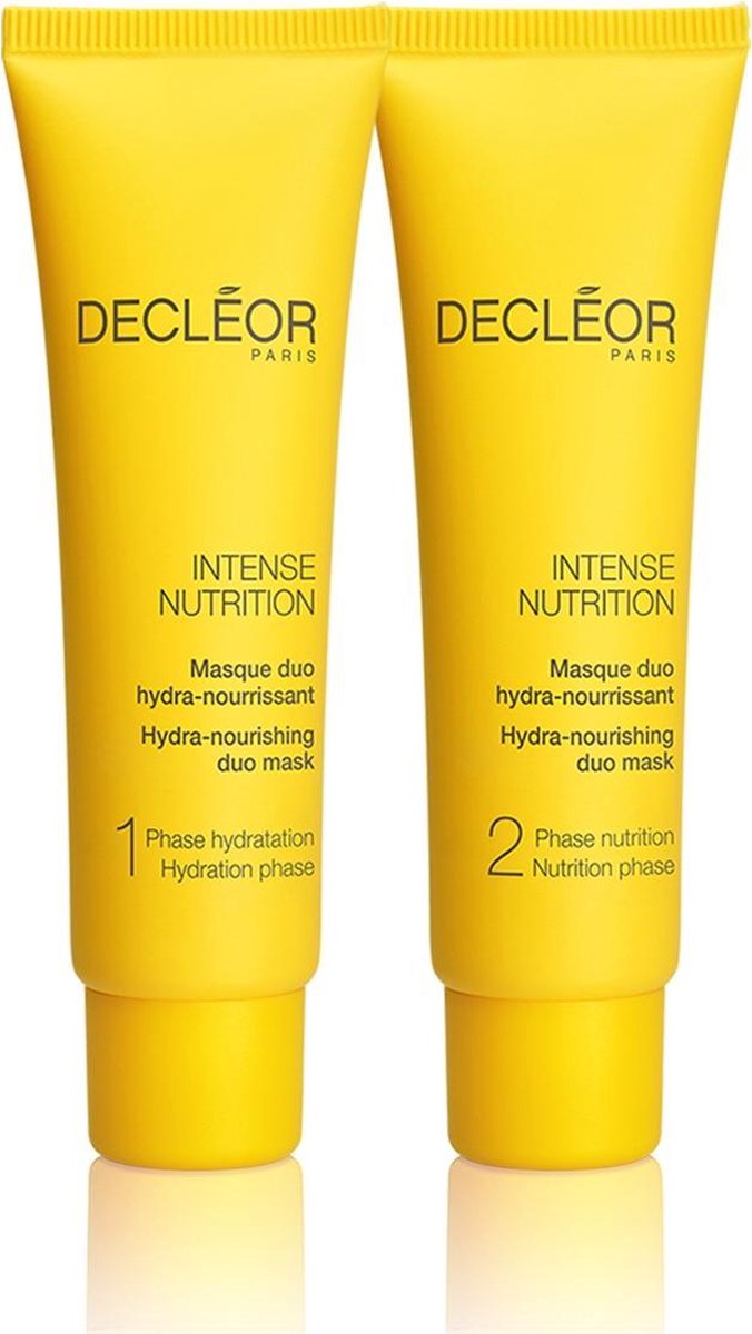 Decleor 2 x 25ml Intense Nutrition Hydra- Nourishing Duo Mask with Marjoram Essential Oil (Normal/Dry)