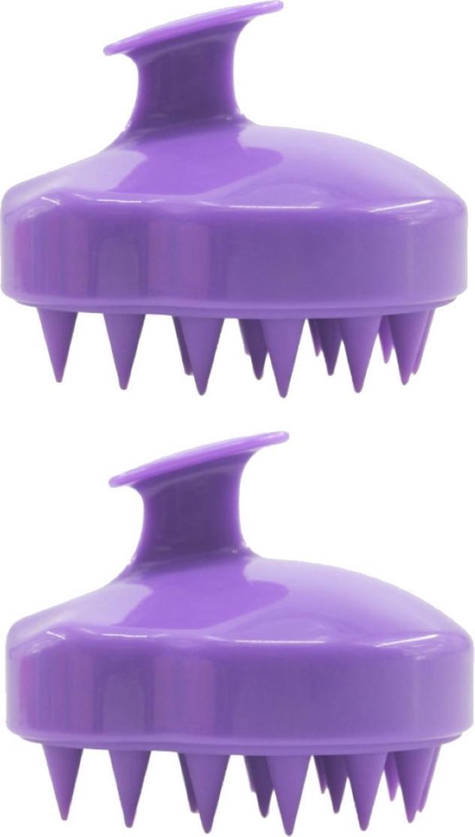 B&P – Anti roos borstel – 2 stuks - Anti roos borstel - scalp massager – hoofdhuid massage borstel – shampoo brush – tegen haaruitval – stimulatie haargroei