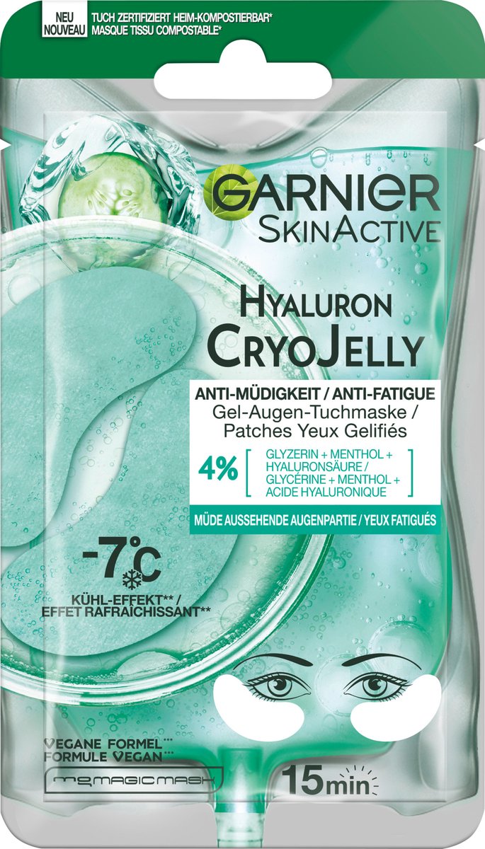 Garnier Skin Active Oogmasker Cryo Jelly (1 paar), 5 g
