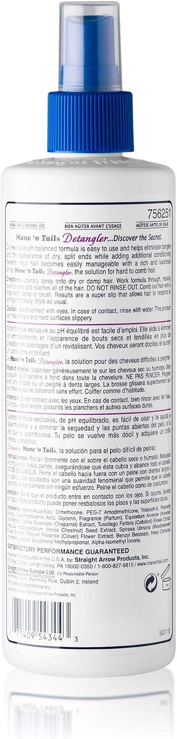Mane ‘n Tail Detangler Spray, 355 ml
