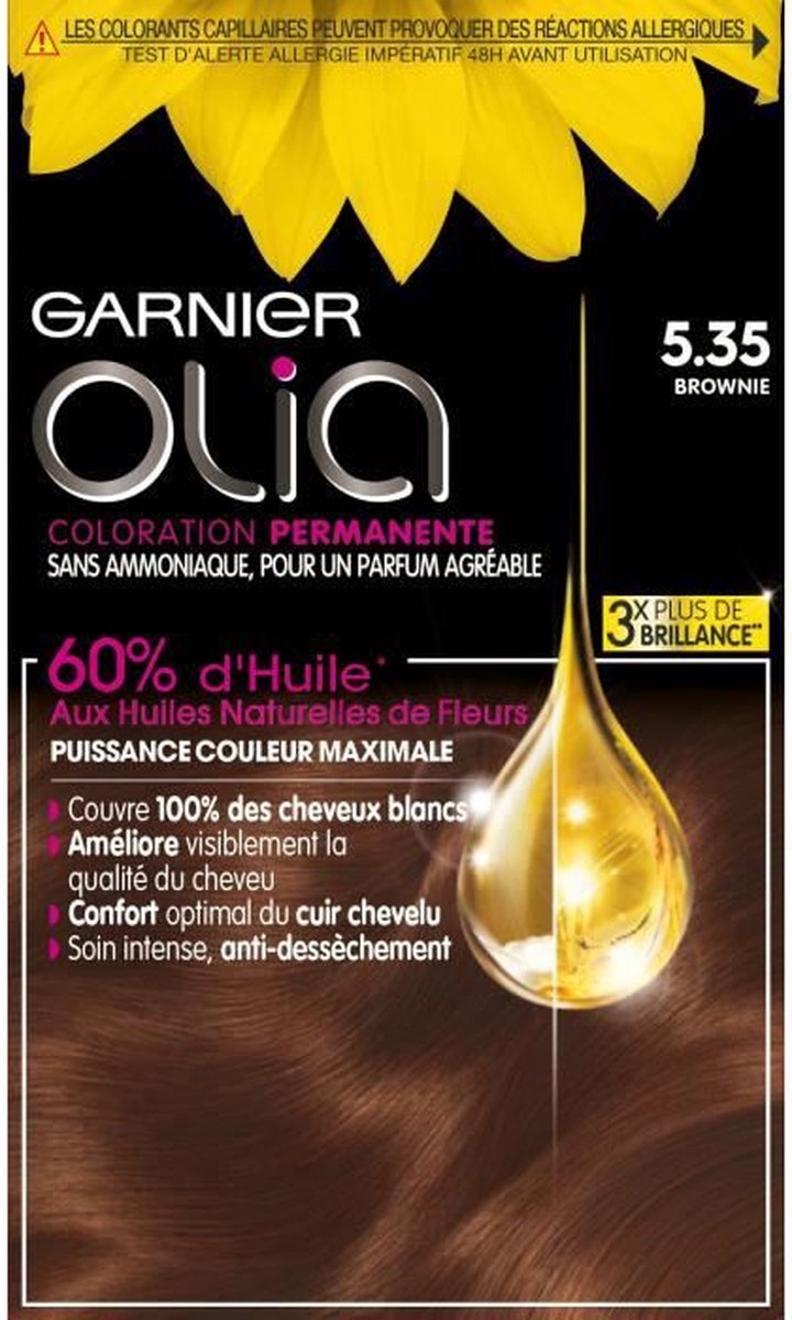 GARNIER Olia haarkleuring nr. 5.35 brownie