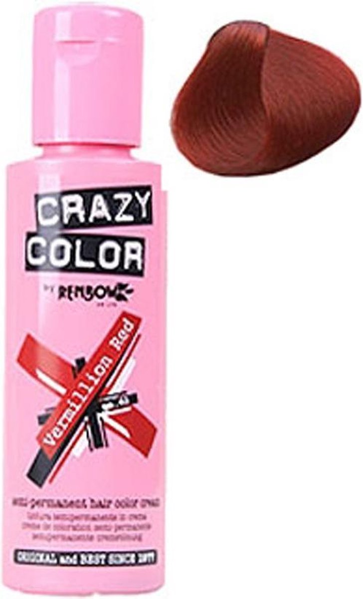Crazy Color Vermillion Red (040)